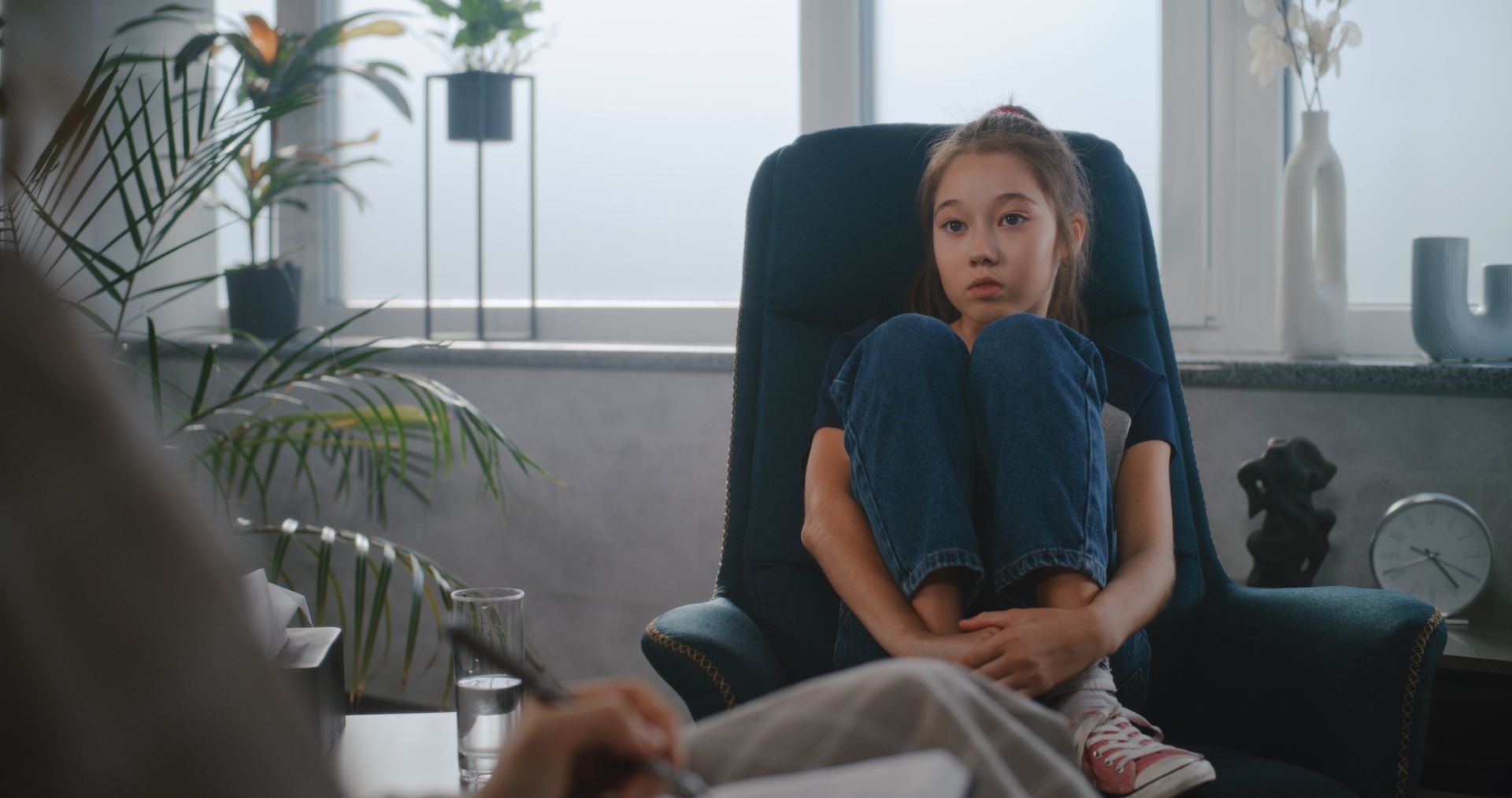 Enfant en consultation