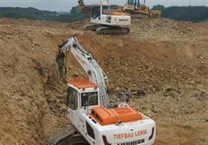 Tiefbau Lemm GmbH, Herstellung einer Güllegrube