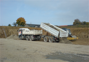 Tiefbau Lemm GmbH, Schottereinbau