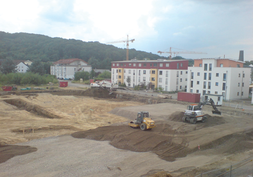 Tiefbau Lemm GmbH, Einhub von Boden