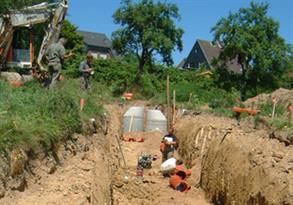 Tiefbau Lemm GmbH, Verlegung von Rohrleitungen