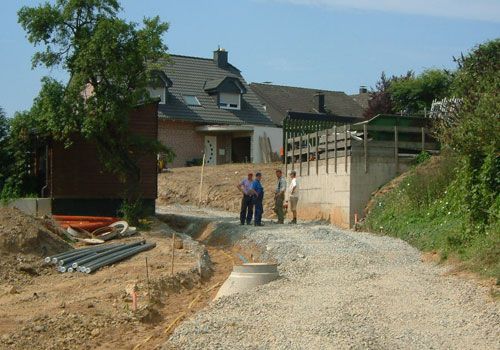 Tiefbau Lemm GmbH, Verlegung von Versorgungsleitungen für Strom, Telekom, Gas und Wasser