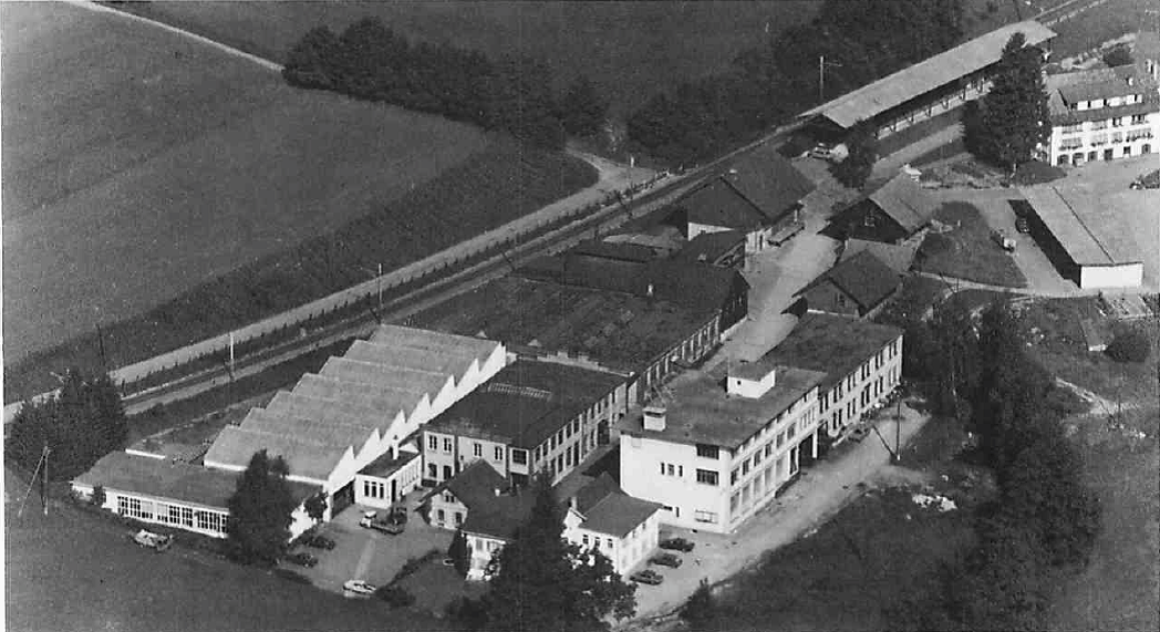 Firma Hürlimann Engineering AG Flugaufnahme Hürlimann Engineering AG hlks.ch