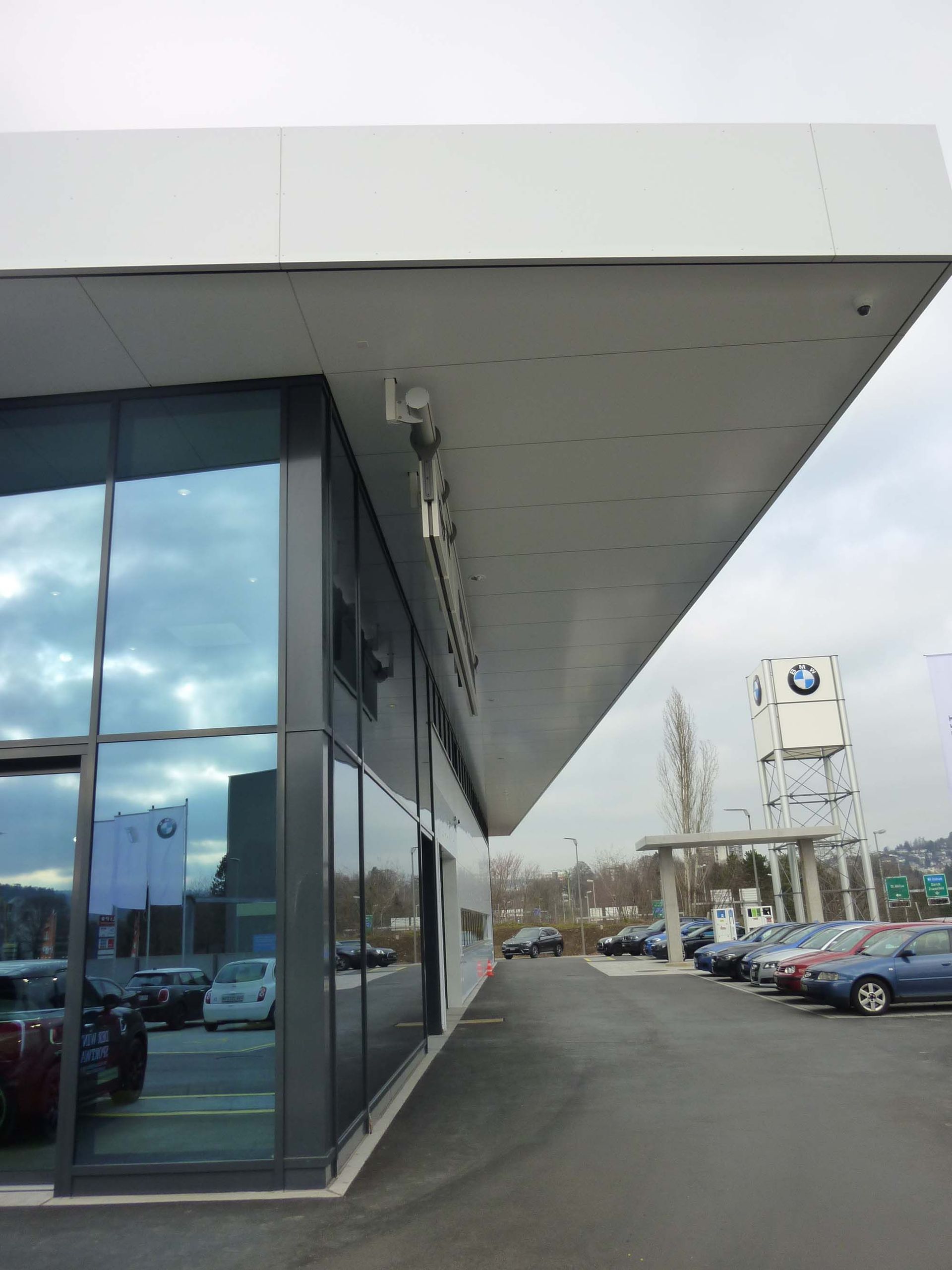 BMW Garage Fässler, Will - K&K Fassaden