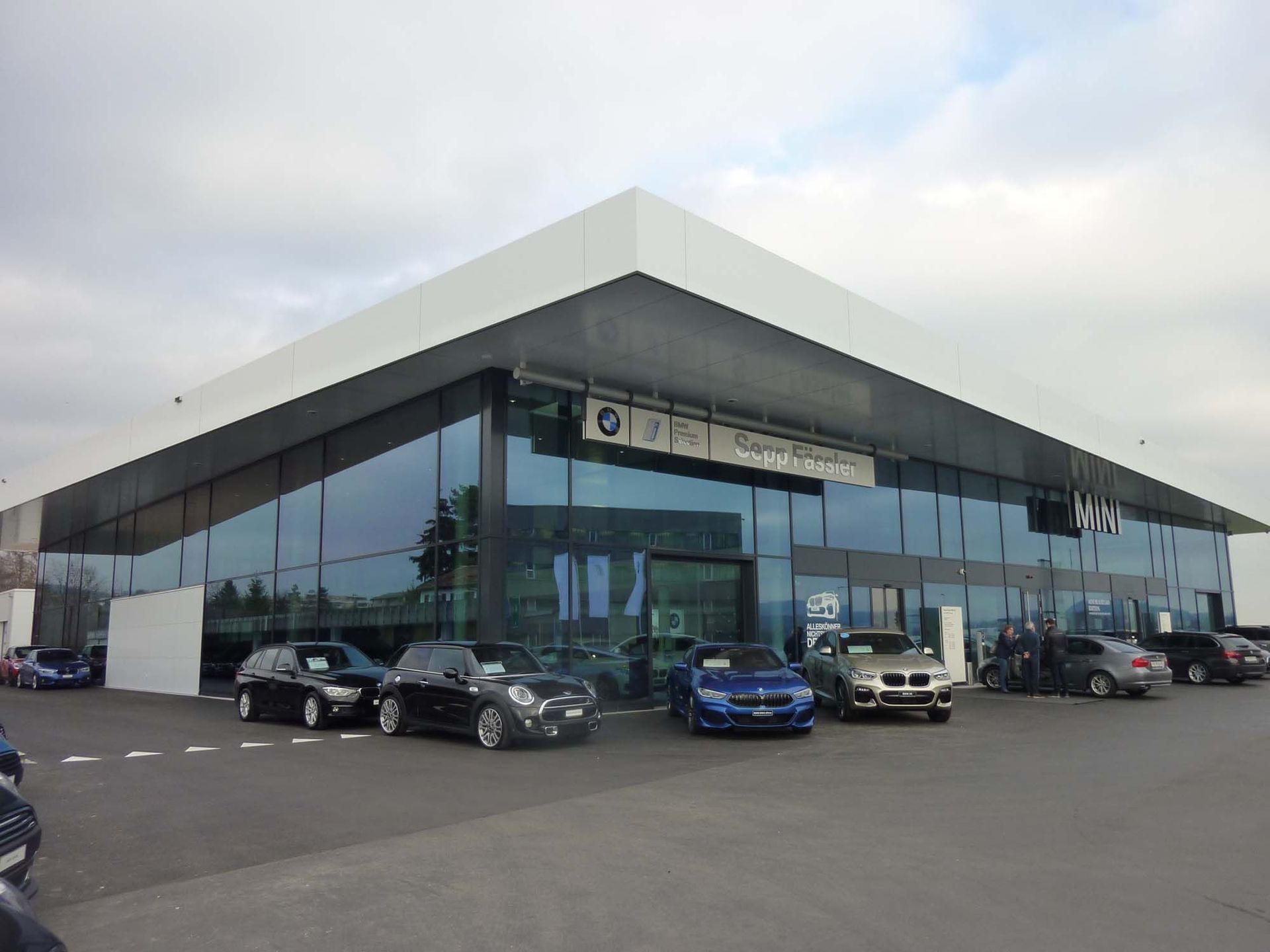 BMW Garage Fässler, Will - K&K Fassaden