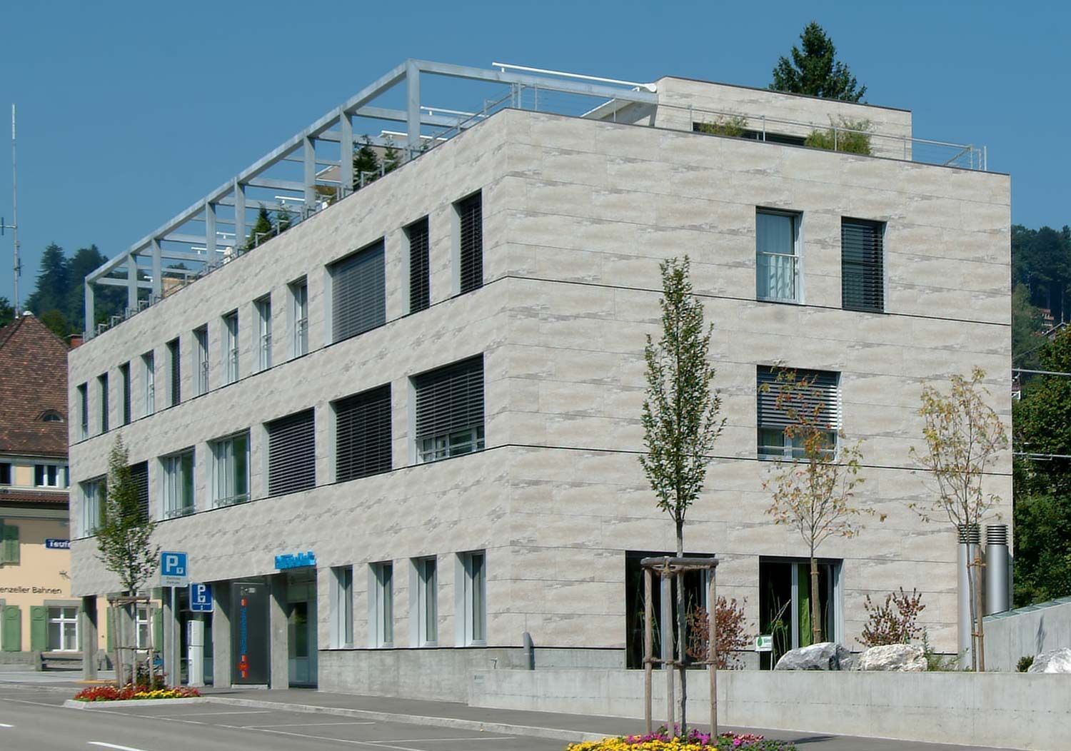 Neubau Bahnhof Teufen - K&K Fassaden AG