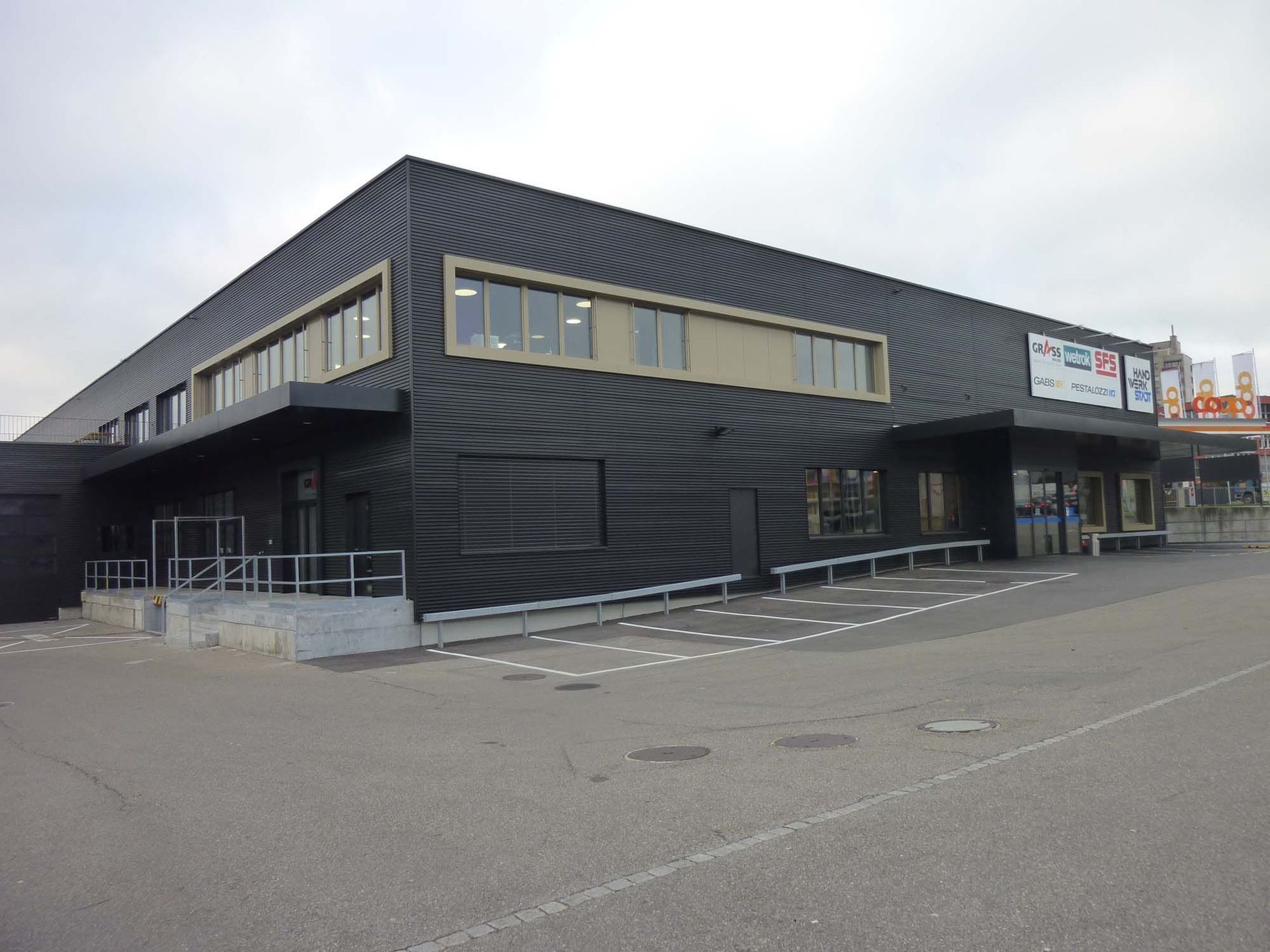 Grass, Gossau Werk 2, Tübach - K&K Fassaden