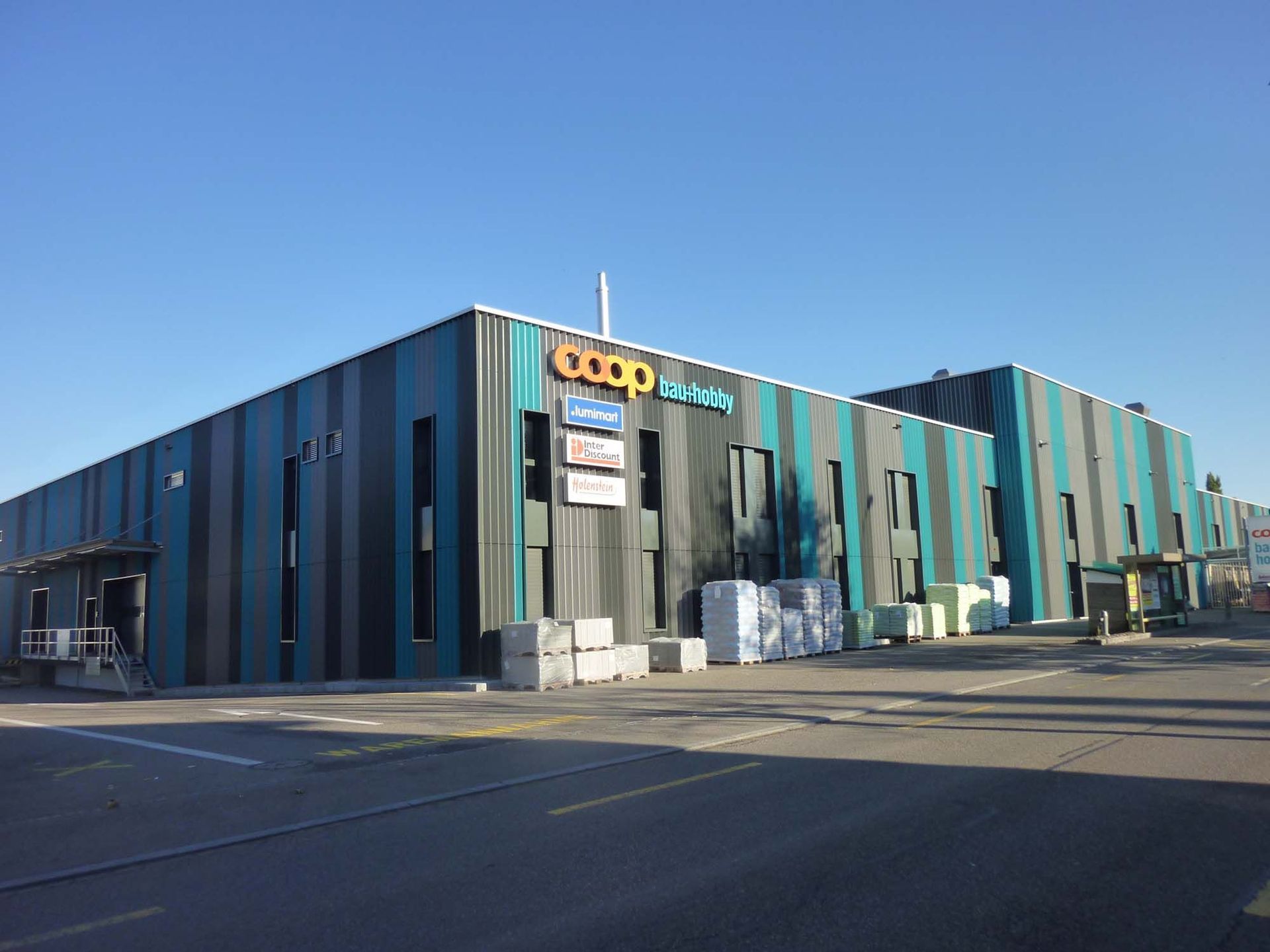 Coop Bau+Hobby, Rickenbach - K&K Fassaden