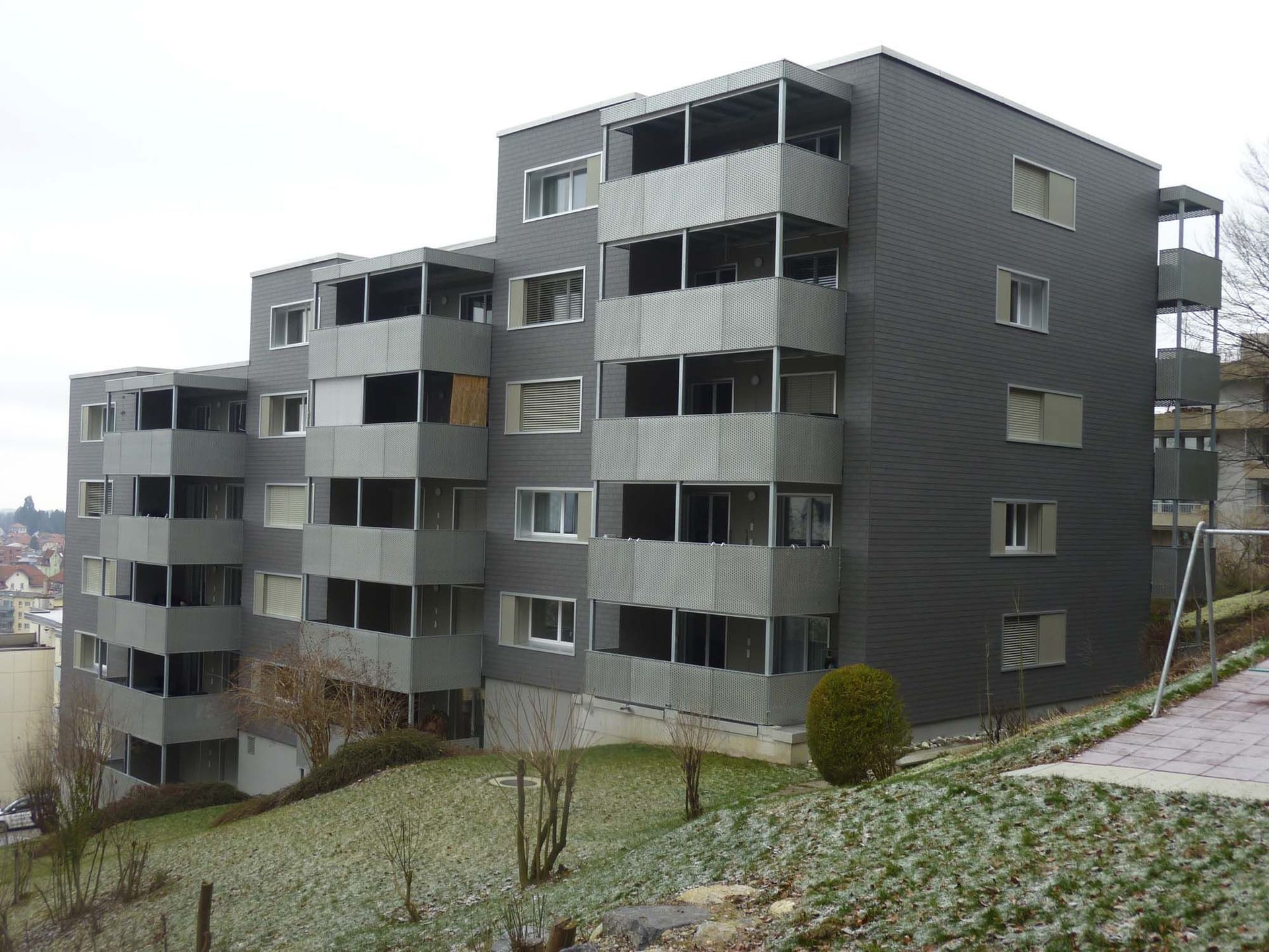 MFH Langweidstrasse 6+8, St. Gallen - K&K Fassaden