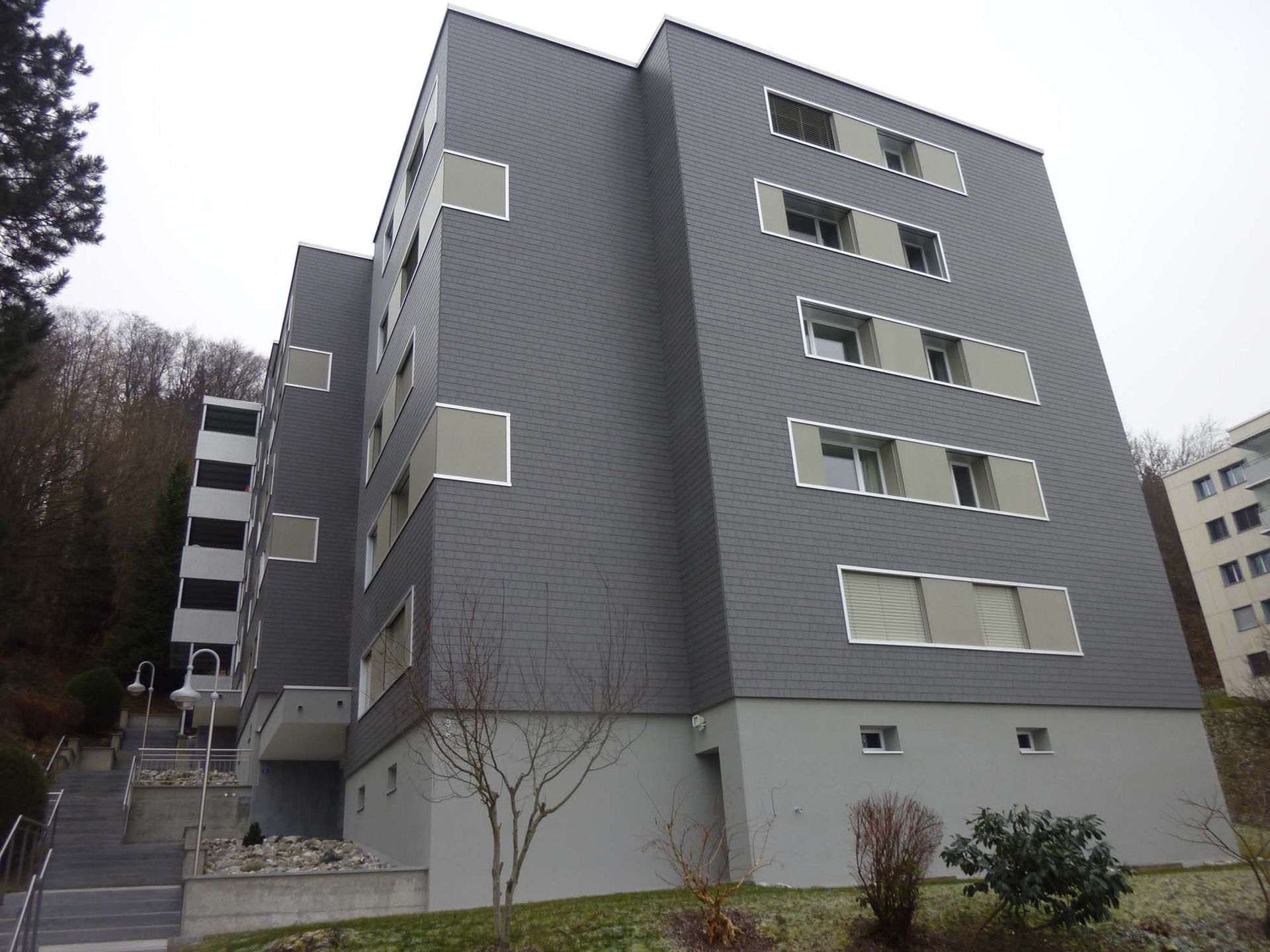 MFH Langweidstrasse 6+8, St. Gallen - K&K Fassaden