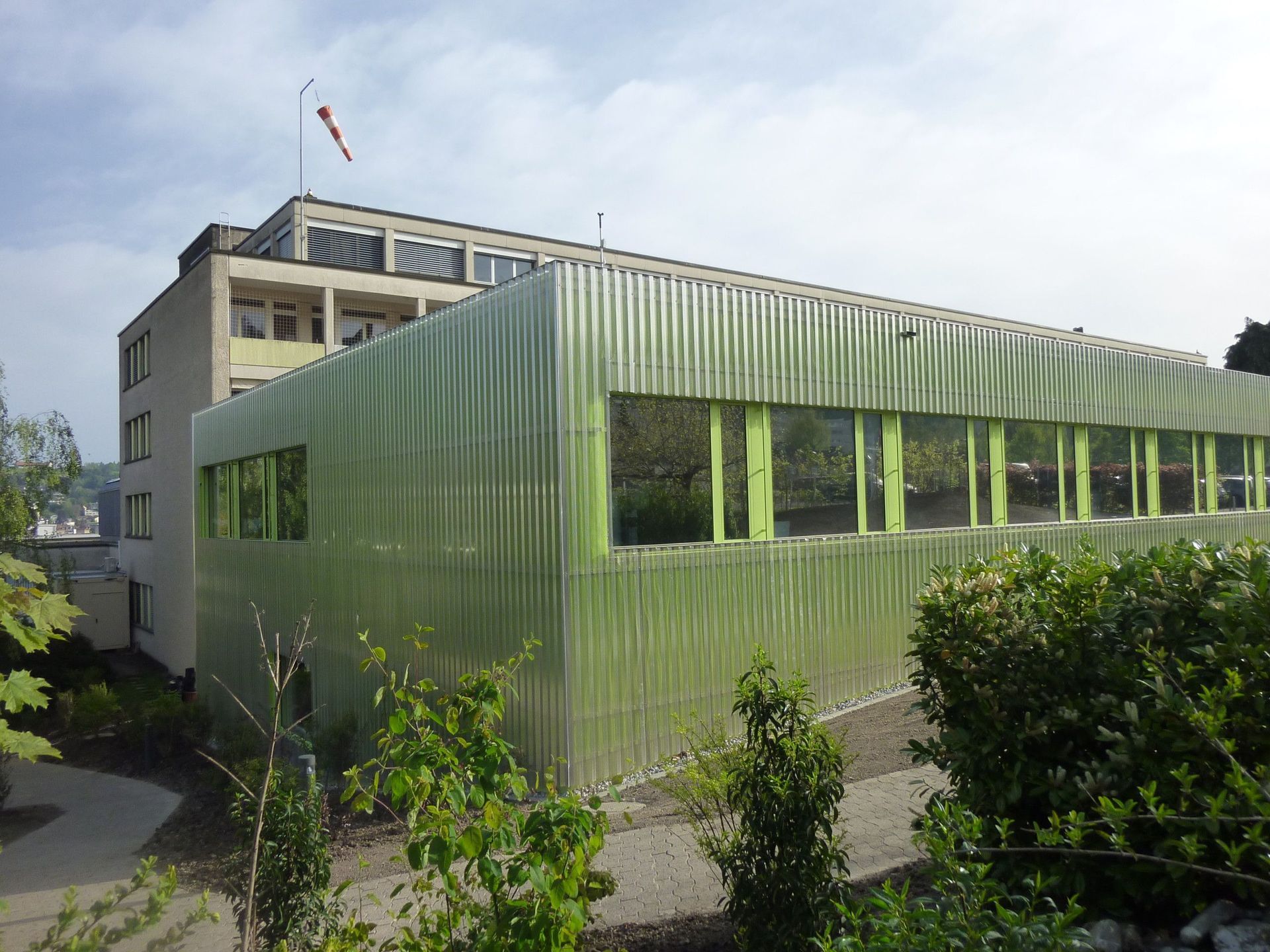 Provisorium Kinderspital St. Gallen - K&K Fassaden AG