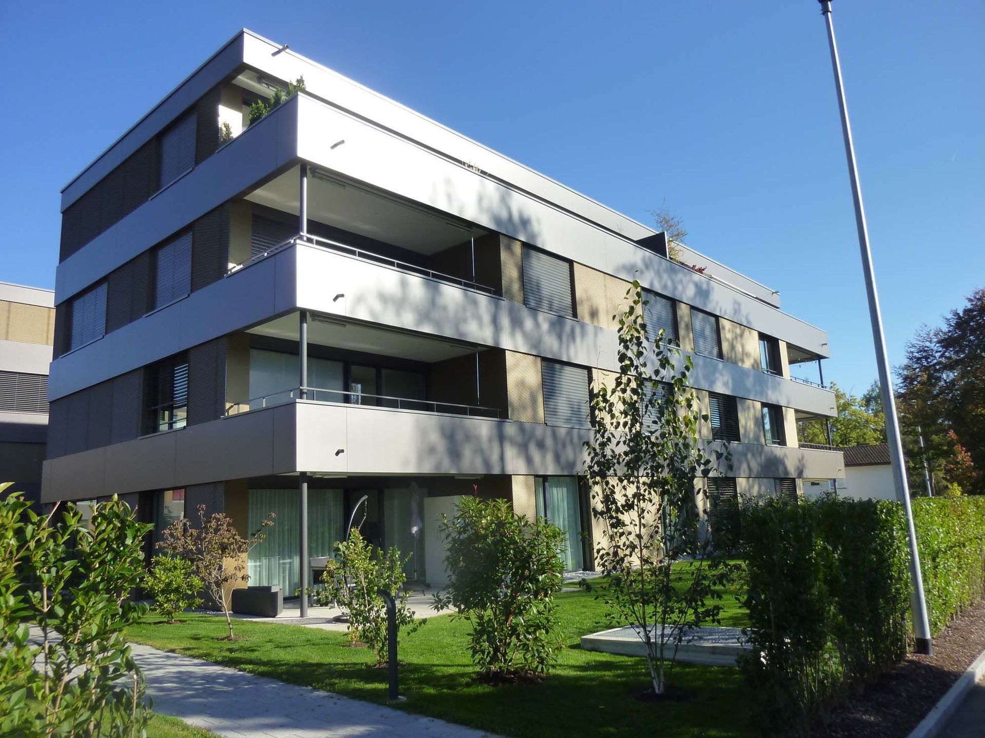 Überbauung Quellenhof, Amriswil - K&K Fassaden