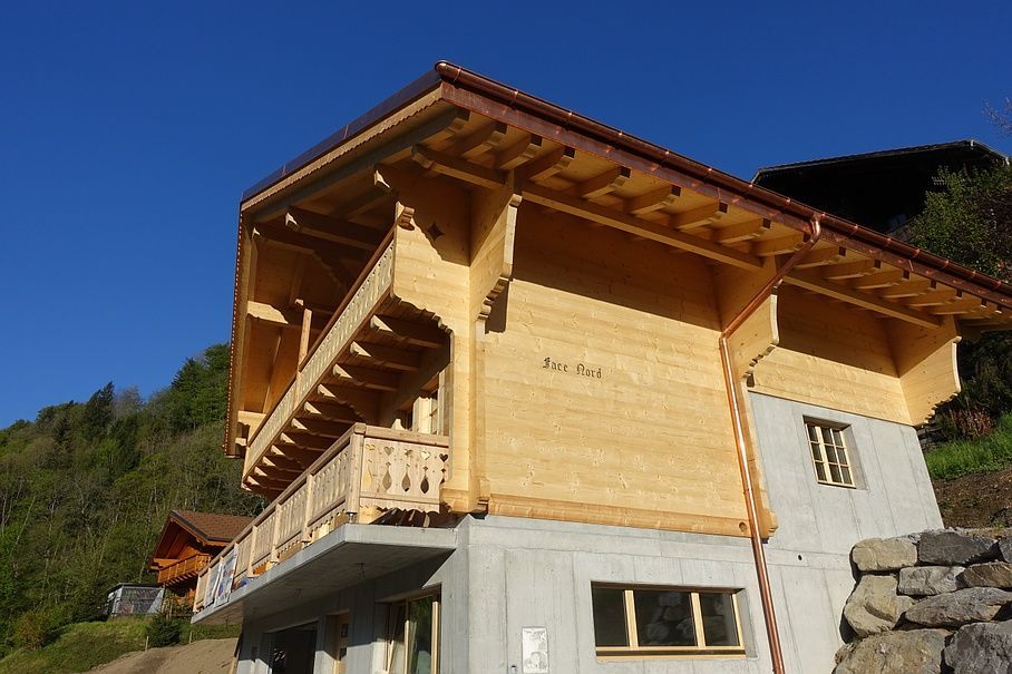 Gex - Fabry Menuiserie Charpente Sàrl - Construction de chalet - Val d'Illiez