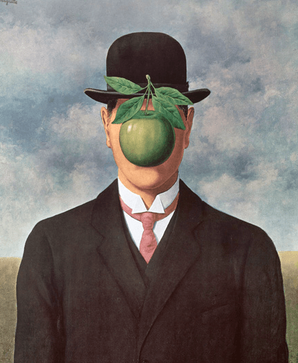 Le Fils de l'homme de Magritte