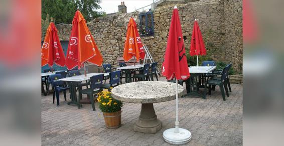 Terrasse du Restaurant Pizzeria La Casa à Guingamp