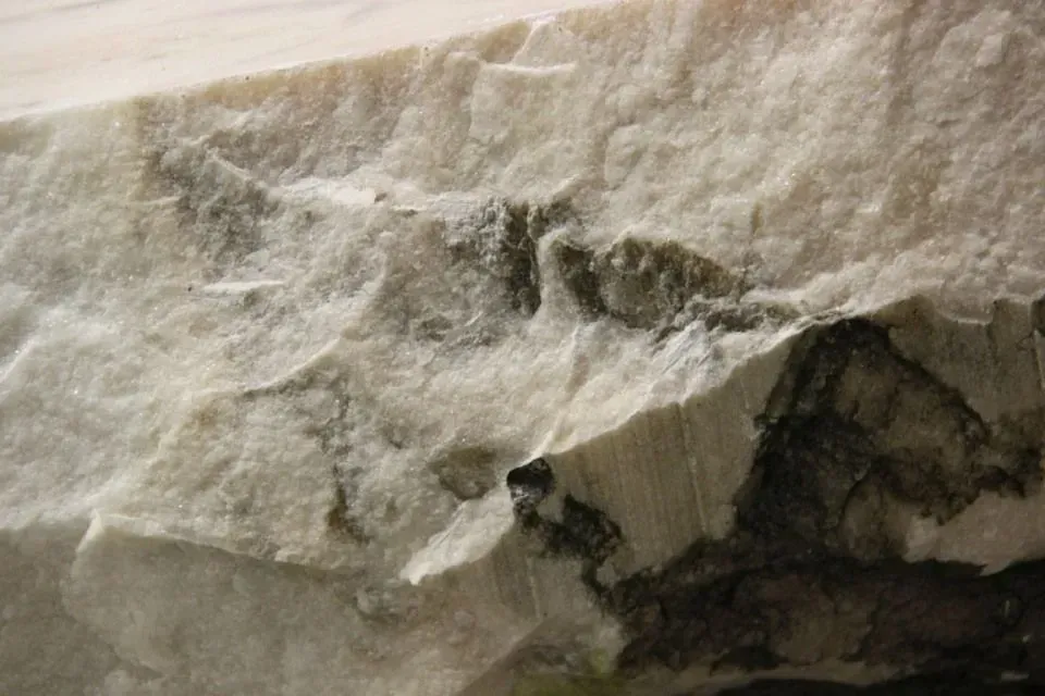 Nahaufnahme eines Felsstücks