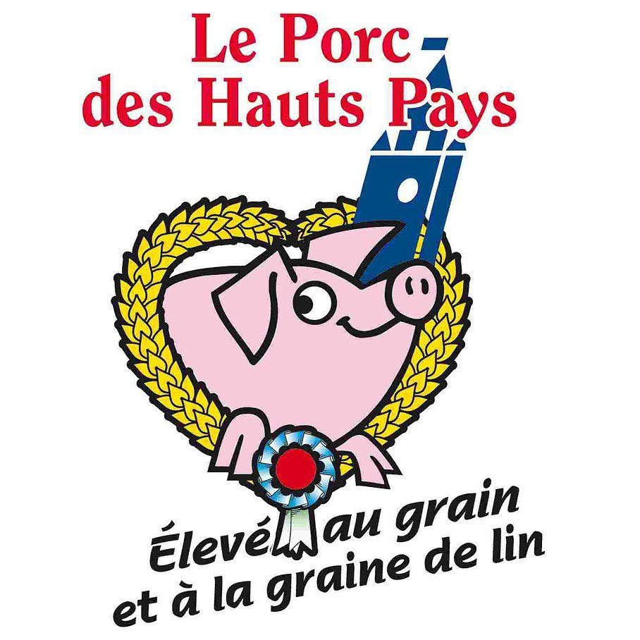 Porc des Hauts Pays - Élevé au grain et à la graine de lin - Boucherie Bellet Jérôme à Crécy-en-Ponthieu