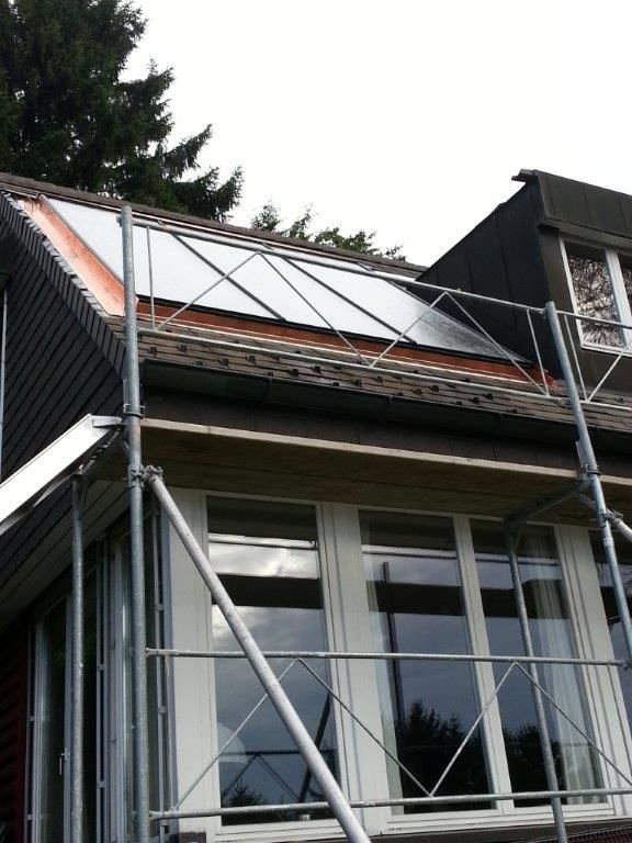 Sonnenkollektordach - Schär Heizungen