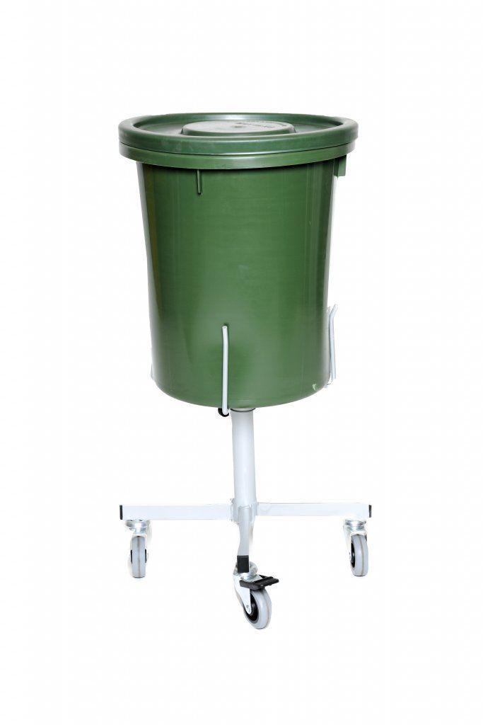 Tunna 37 ltr græn fyrir matarleifar