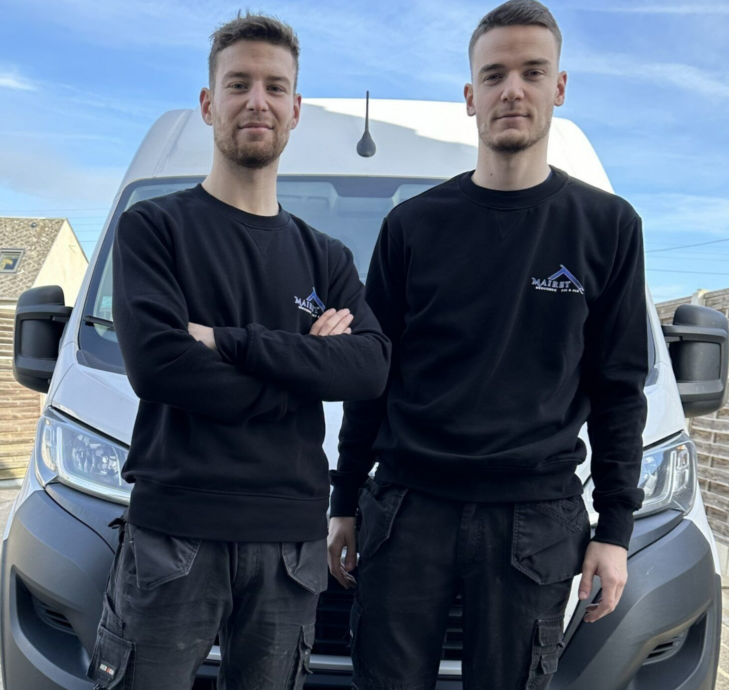 Portrait des gérants de l'entreprise.