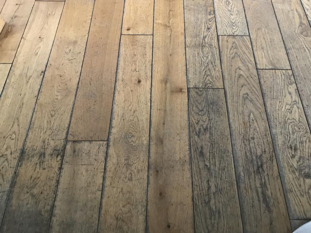 Un parquet poncé