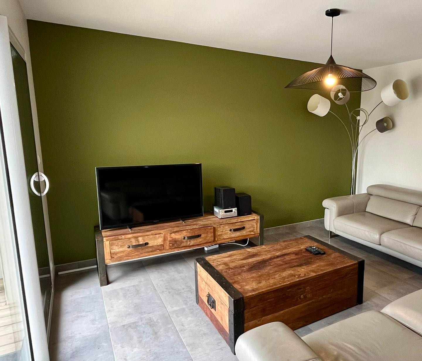 Un salon rénové