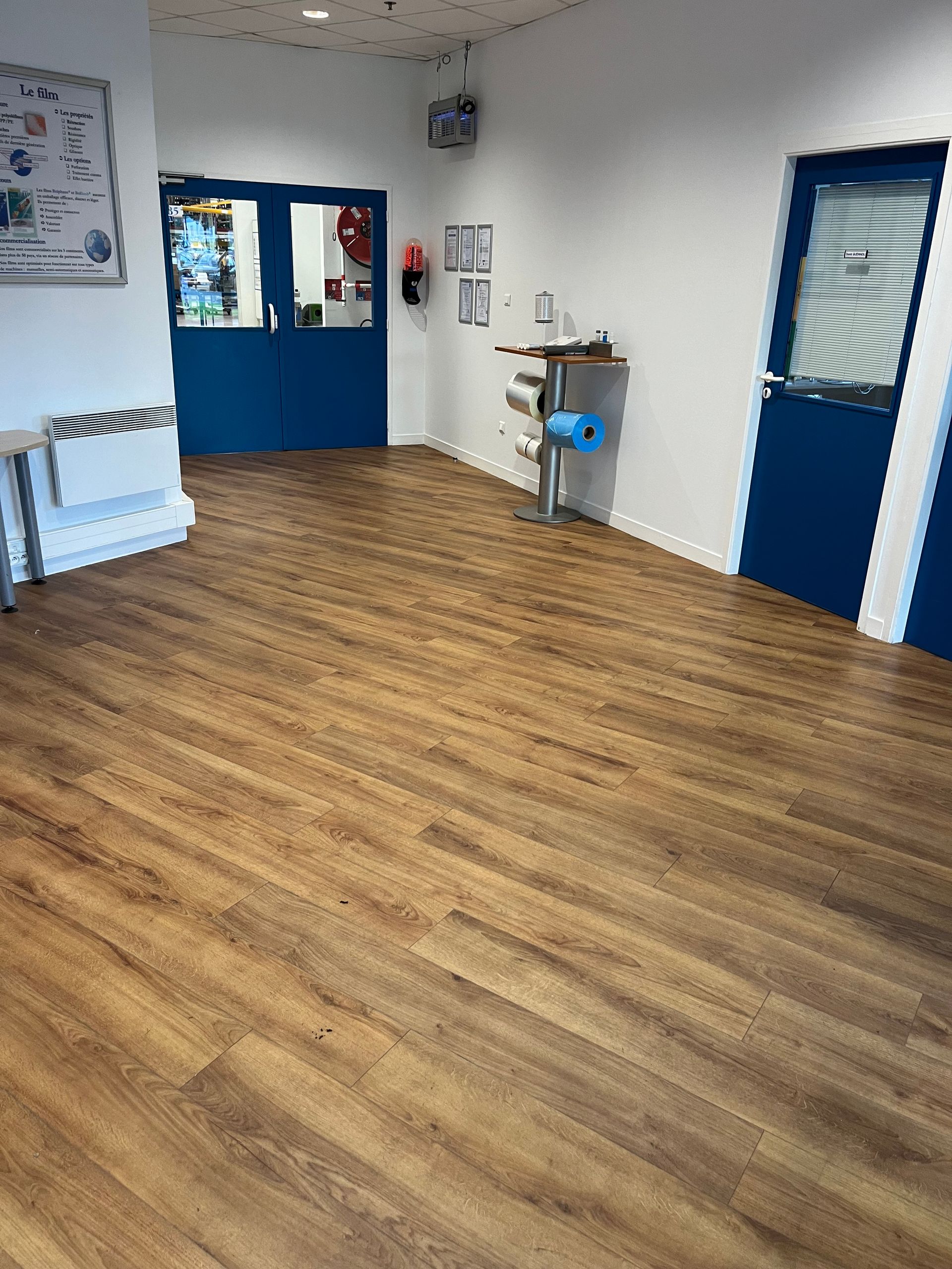 Un parquet vitrifié