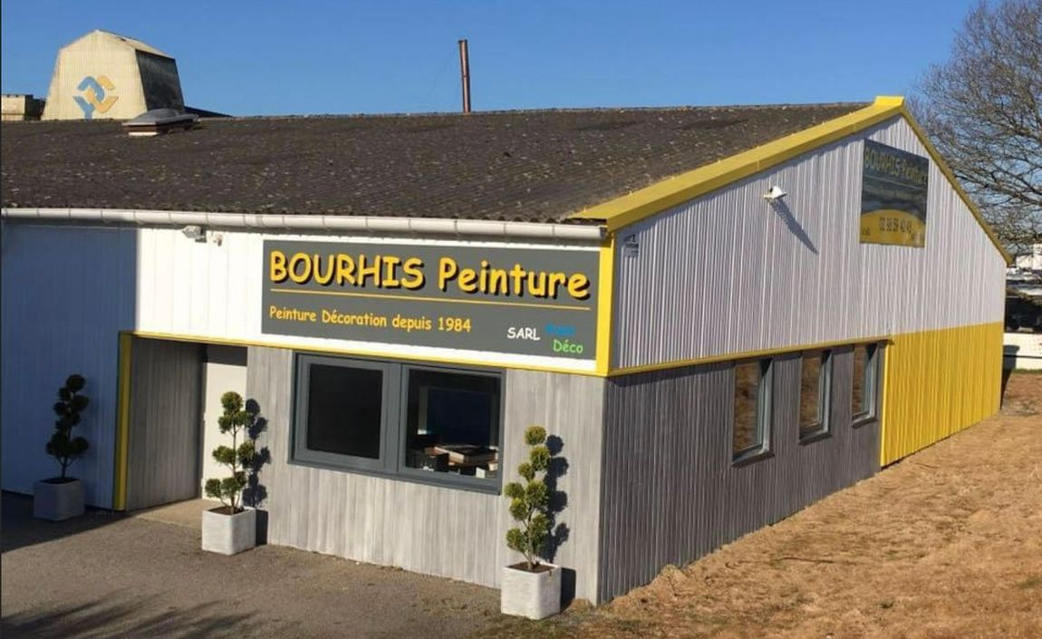 Façade de l'entreprise Bourhis Peinture