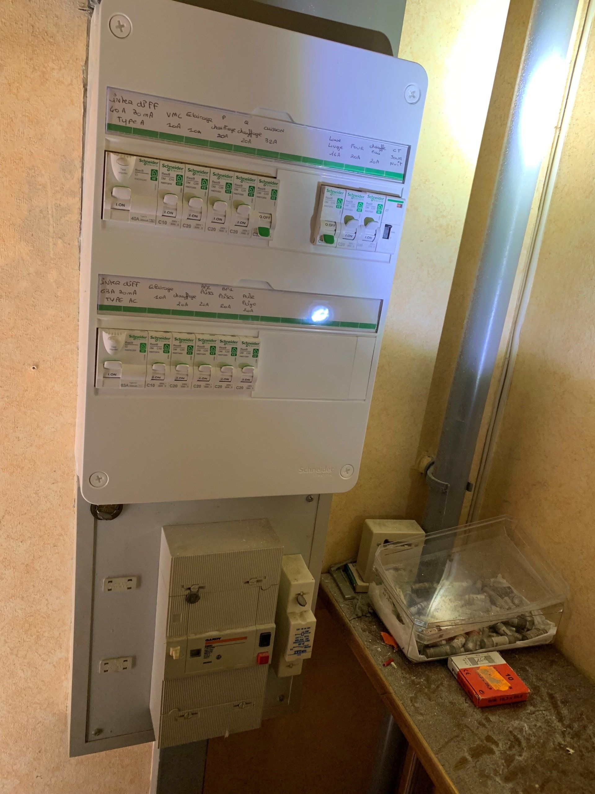 Compteur électrique neuf