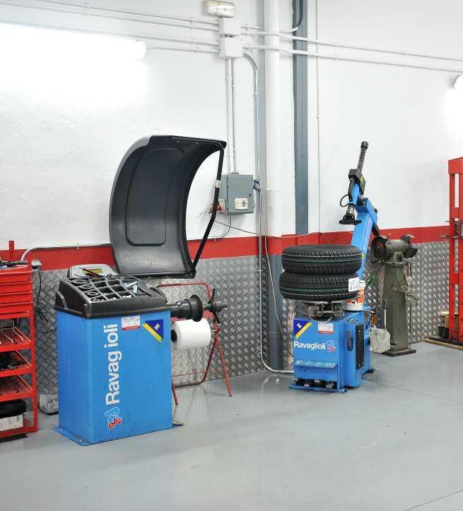 Una máquina azul que dice