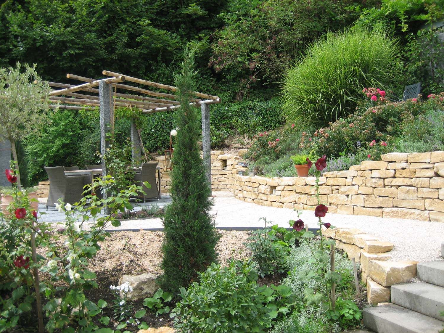 Sitzplatz - Schwarz GmbH Gartengestaltung