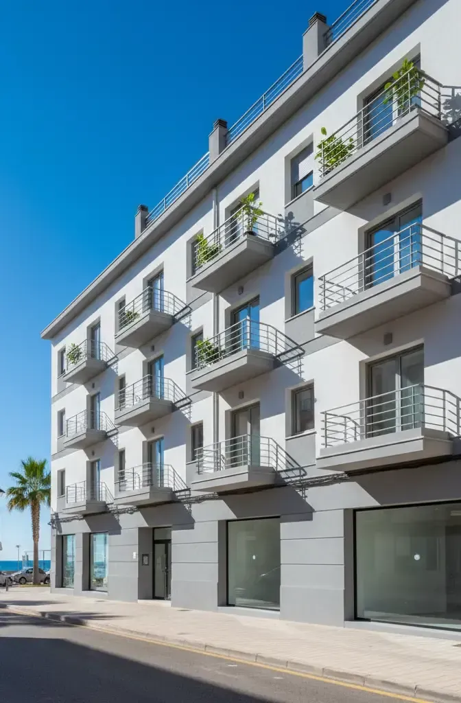 Pintura de fachadas y protección contra el salitre en Benicarló.