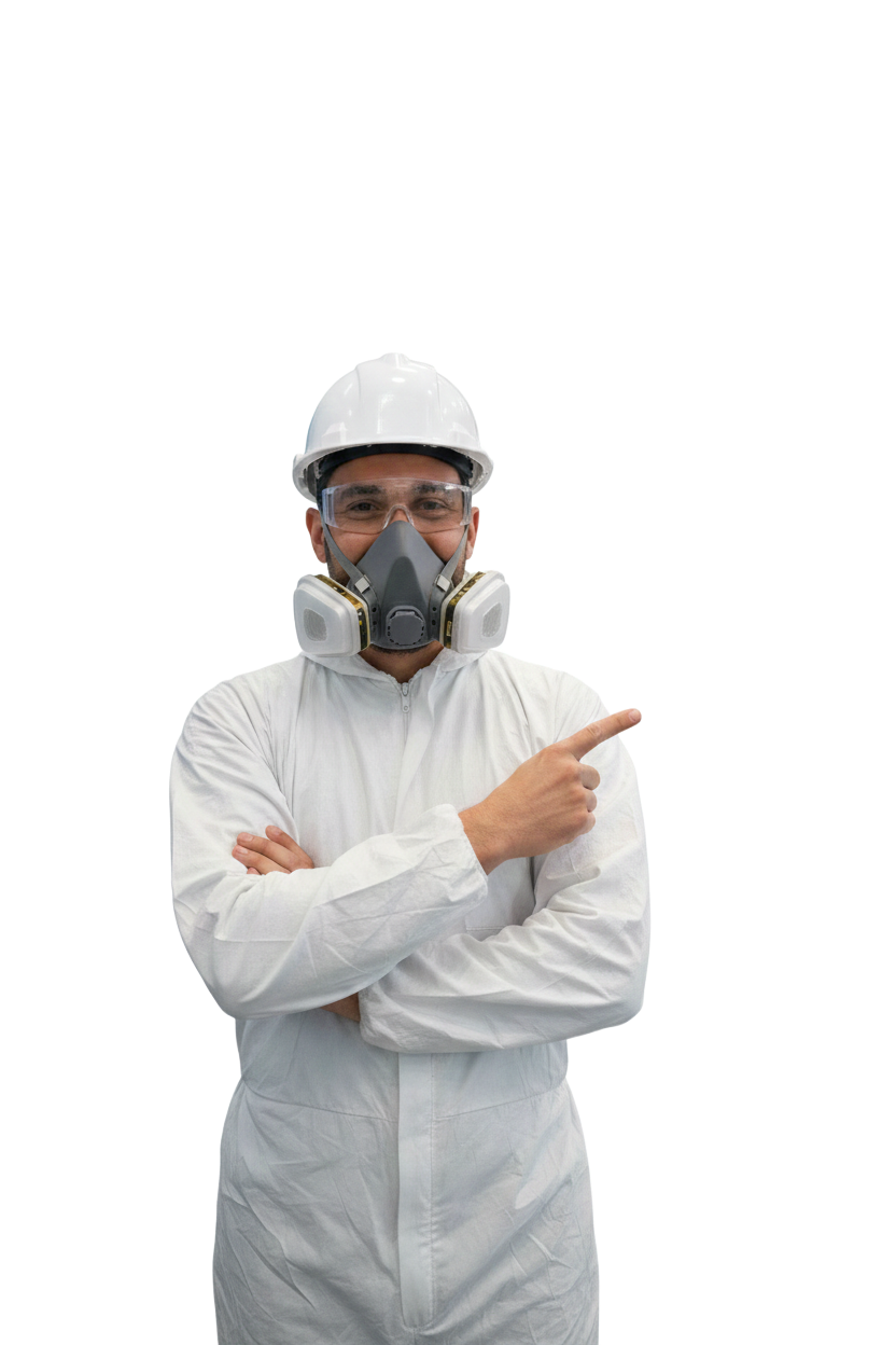 Un hombre con un mono de pintura anima a la llamada