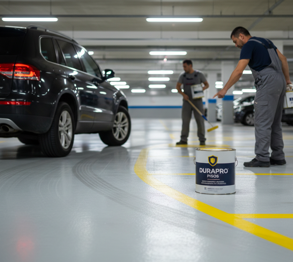 Un hombre que lleva una máscara está pintando con aerosol una pared en una habitación.