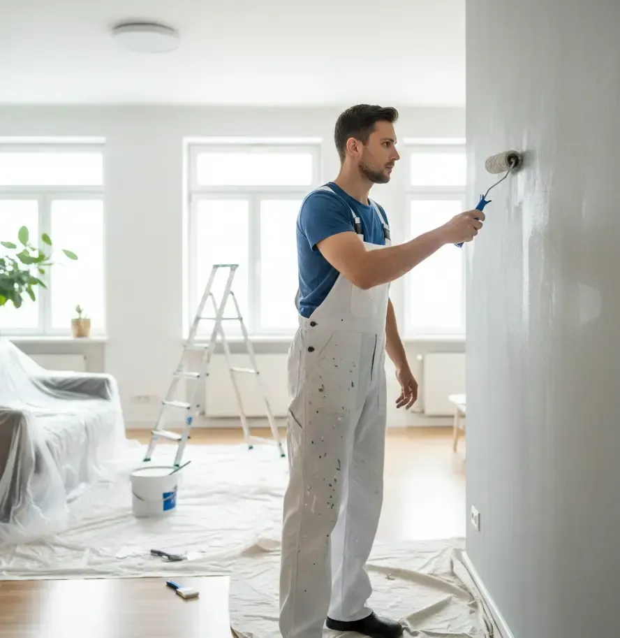 preparación de superficies para pintura interior en Castellón