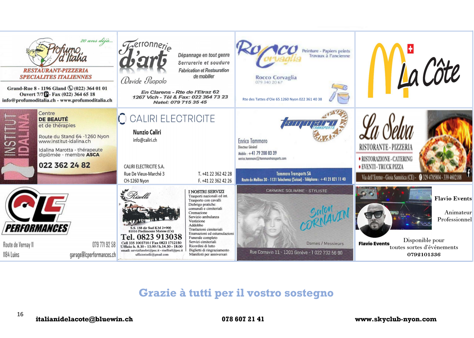 Association Italiani De La Côte
