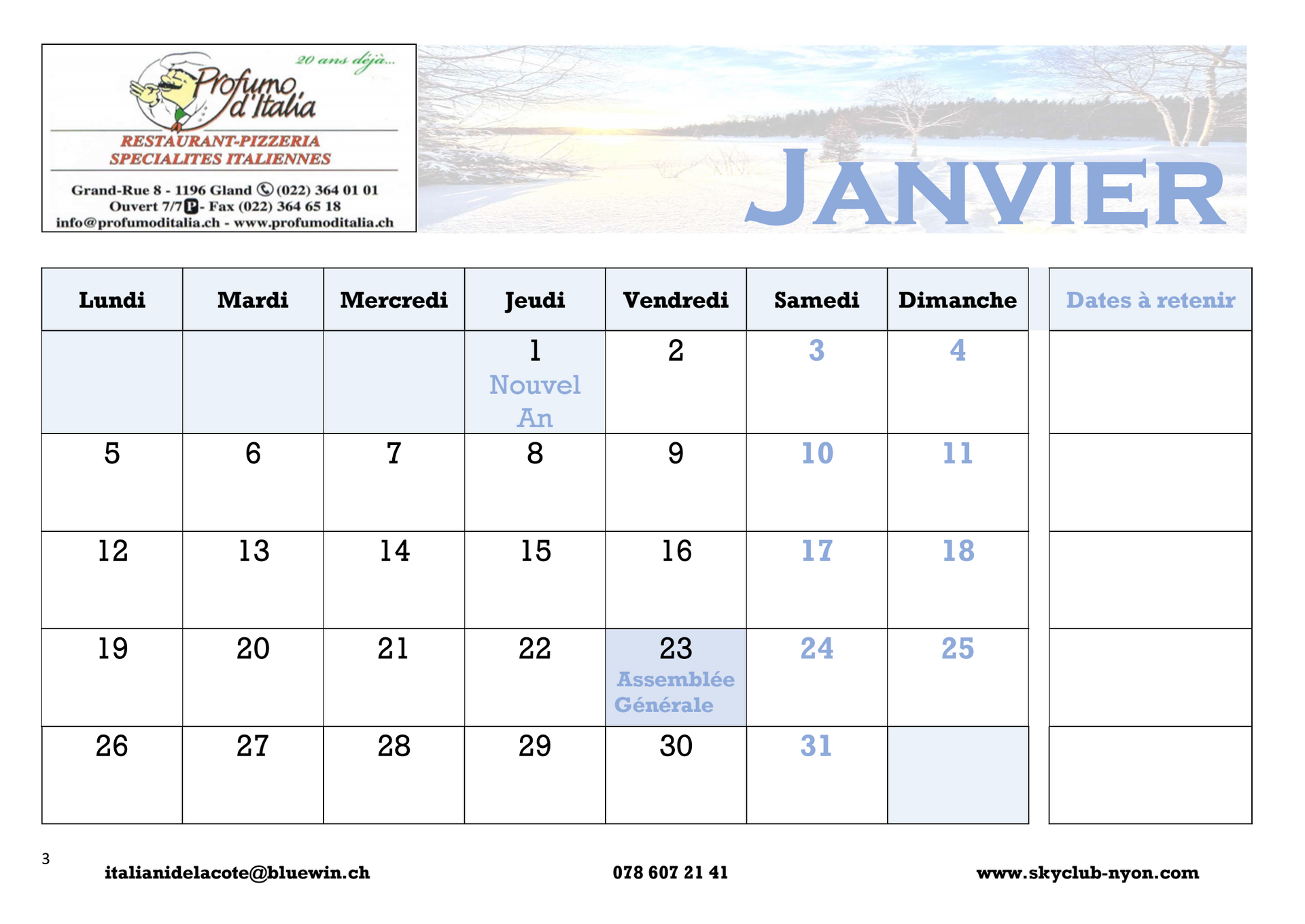 Association Italiani De La Côte
