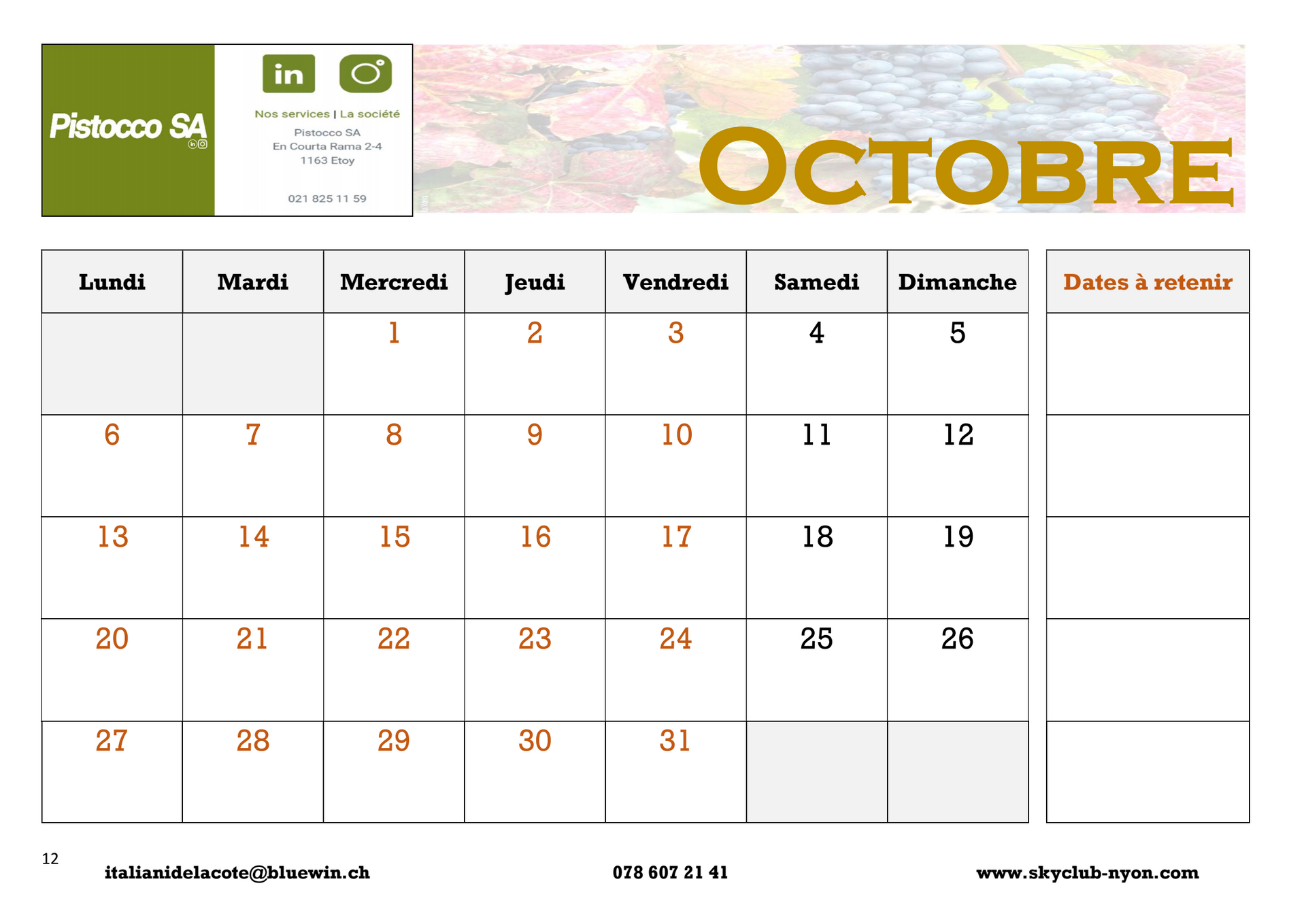 Association Italiani De La Côte
