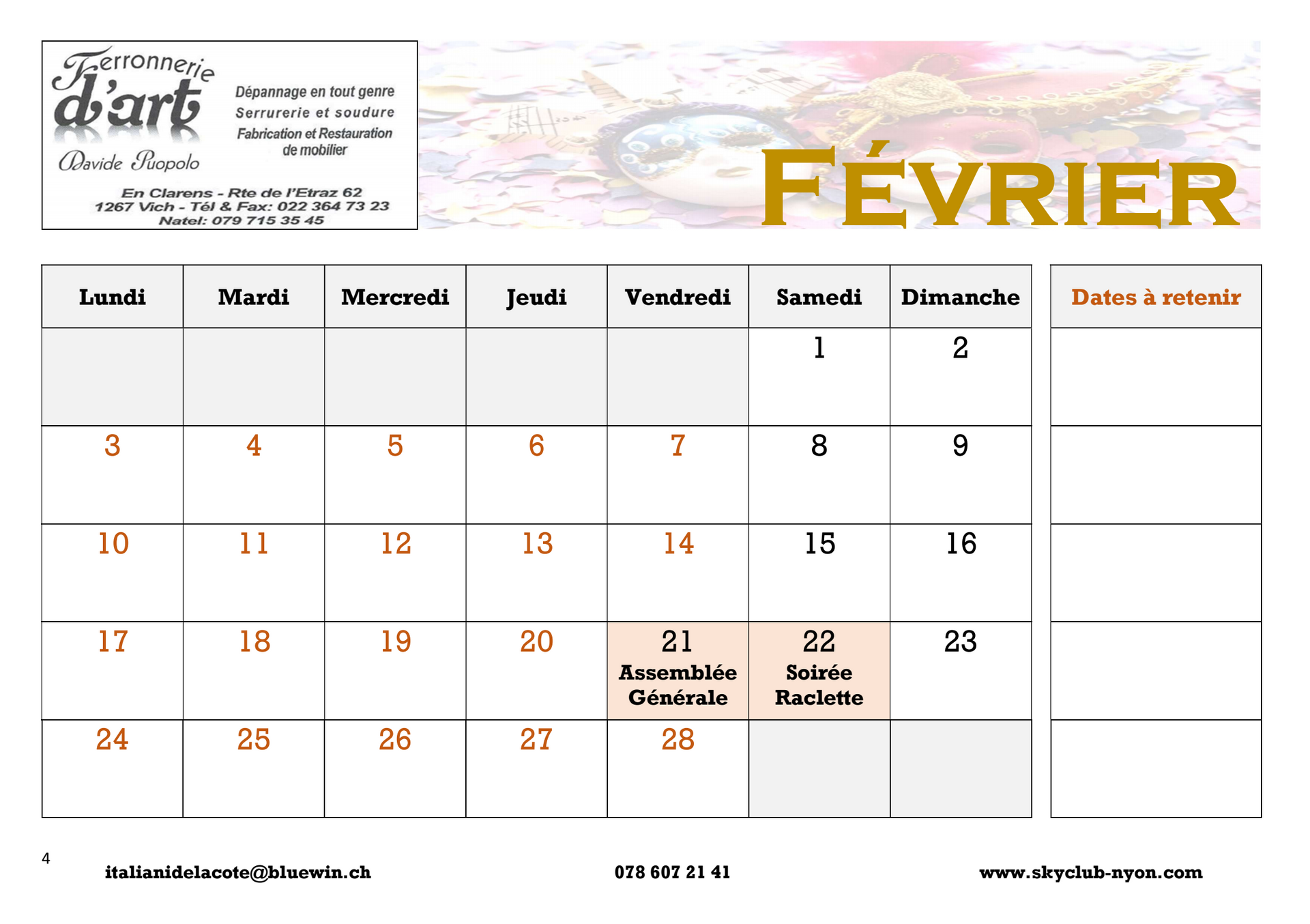 Association Italiani De La Côte
