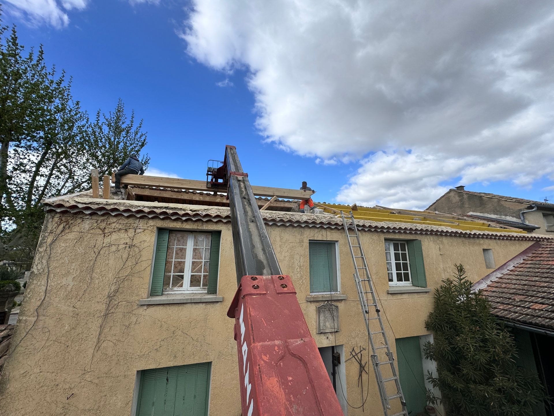 Travaux de couverture