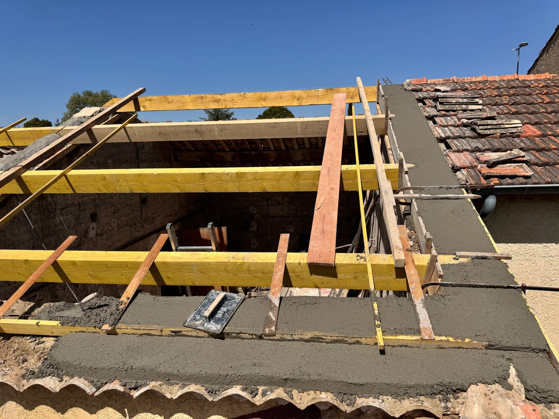 Changement de charpente