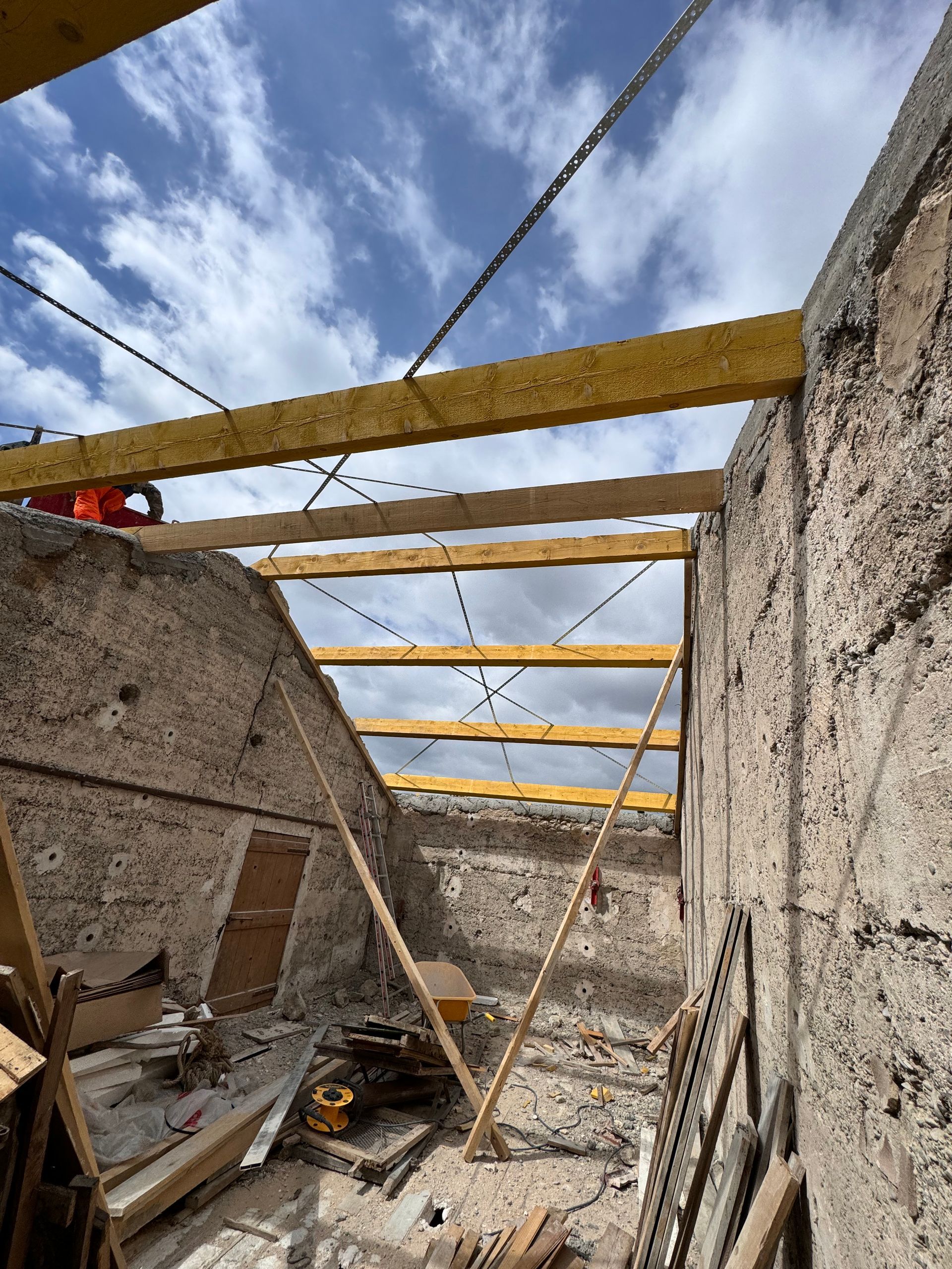 Remplacement de charpente