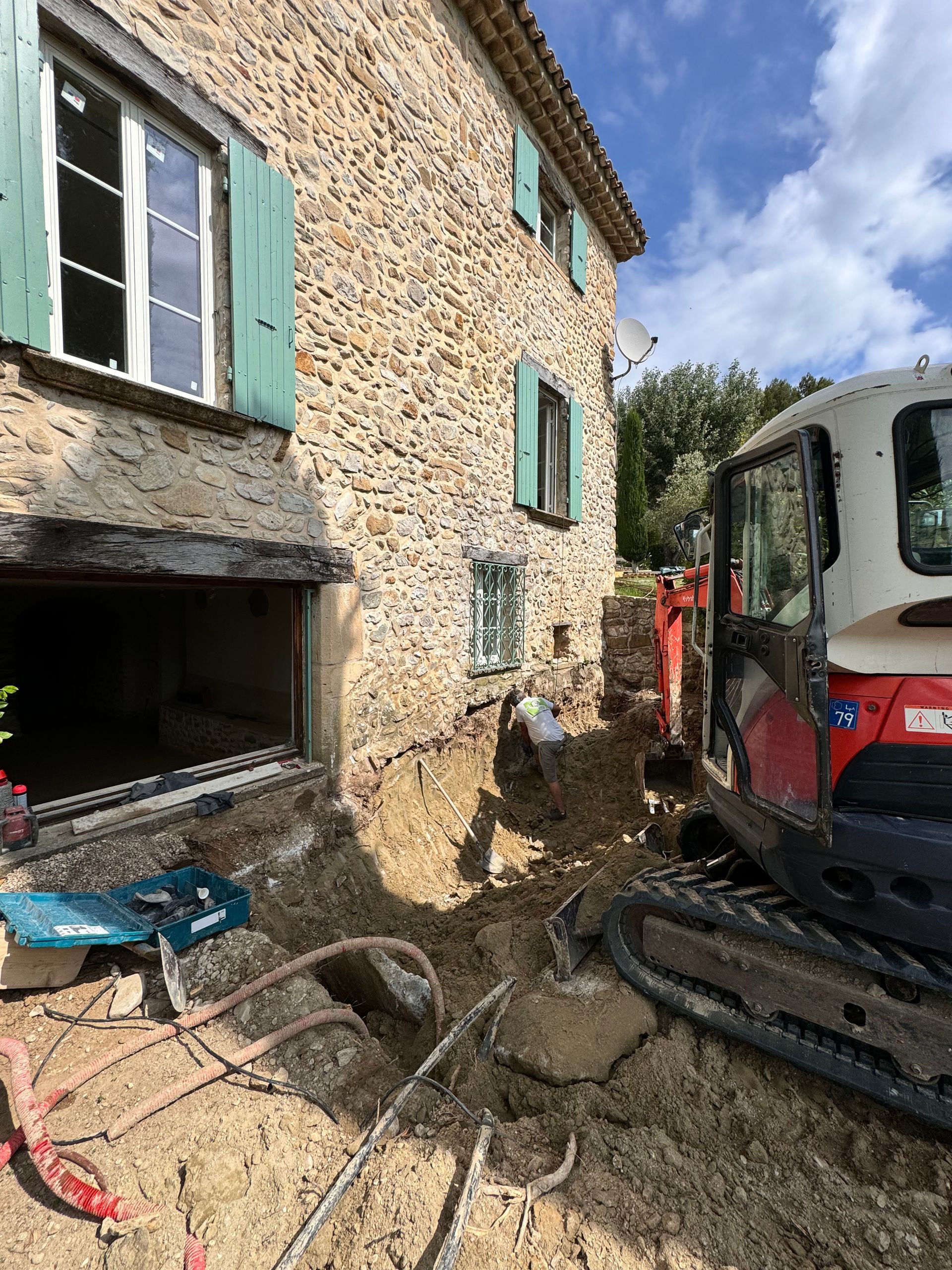 Préparation de chantier