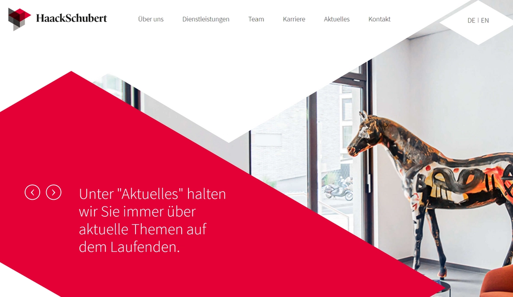 Wir freu­en uns, Ih­nen un­se­re neue Home­page prä­sen­tie­ren zu kön­nen.