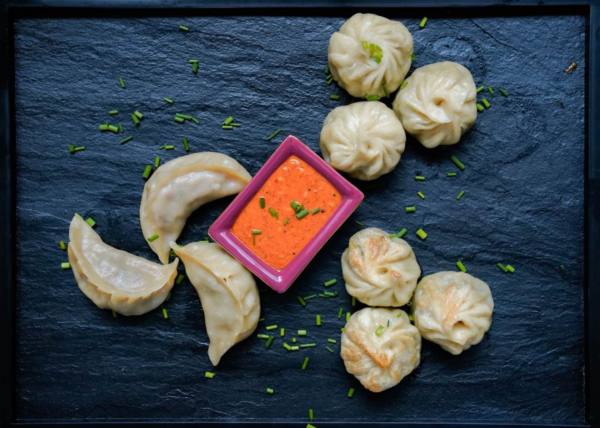 Teigtaschen von Tselang Momo