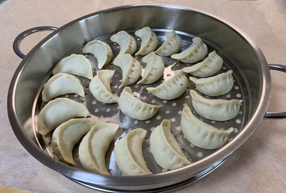 Teigtaschen von Tselang Momo