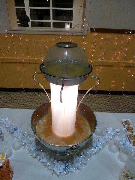 Fontaine de punch pour apéritif dînatoire