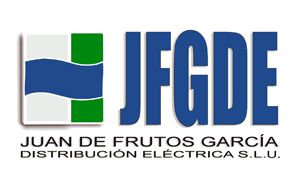 Logotipo para juan de frutos garcia distribucion electrica slu
