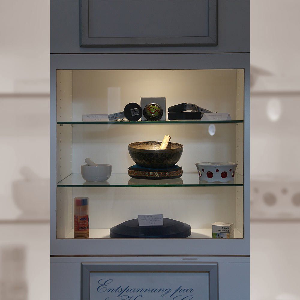 Vitrine bei Zander Marc Physioteam Zander