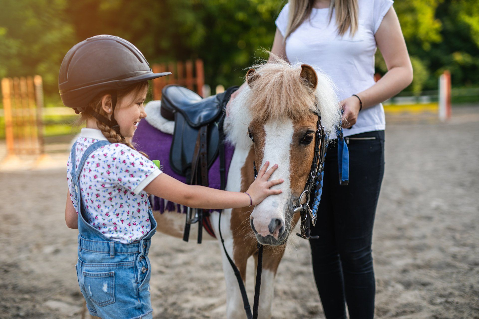 Location de poneys pour balades en main